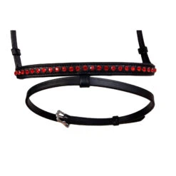 Karlslund Kombinierter Nasenriemen Mit Kristallen -Pferdebedarf Angebote 10262 BL RE 2