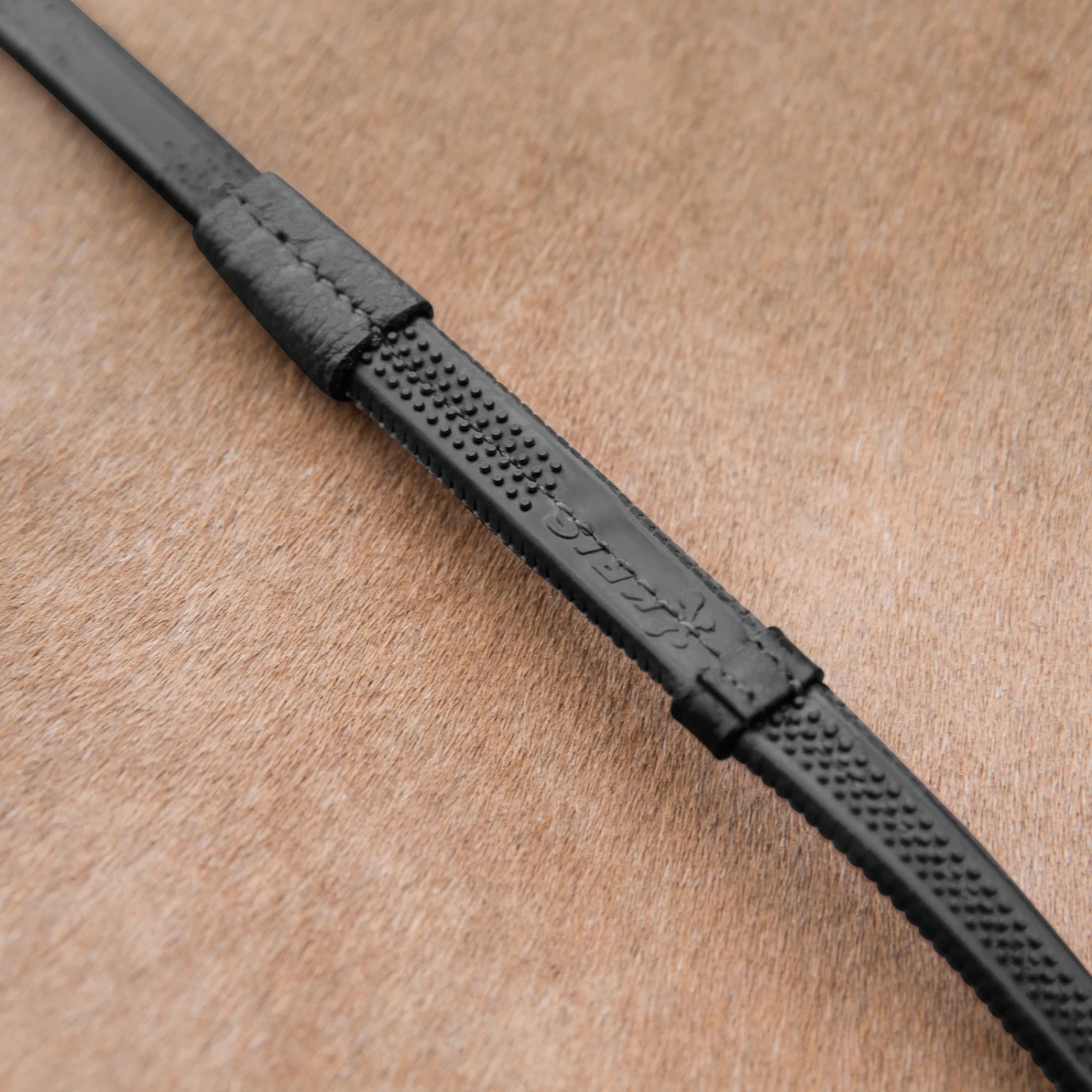 Horze Soft Grip Gummizügel Mit Stegen 2 Horze Soft Grip Gummizügel Mit Stegen – Bild 2