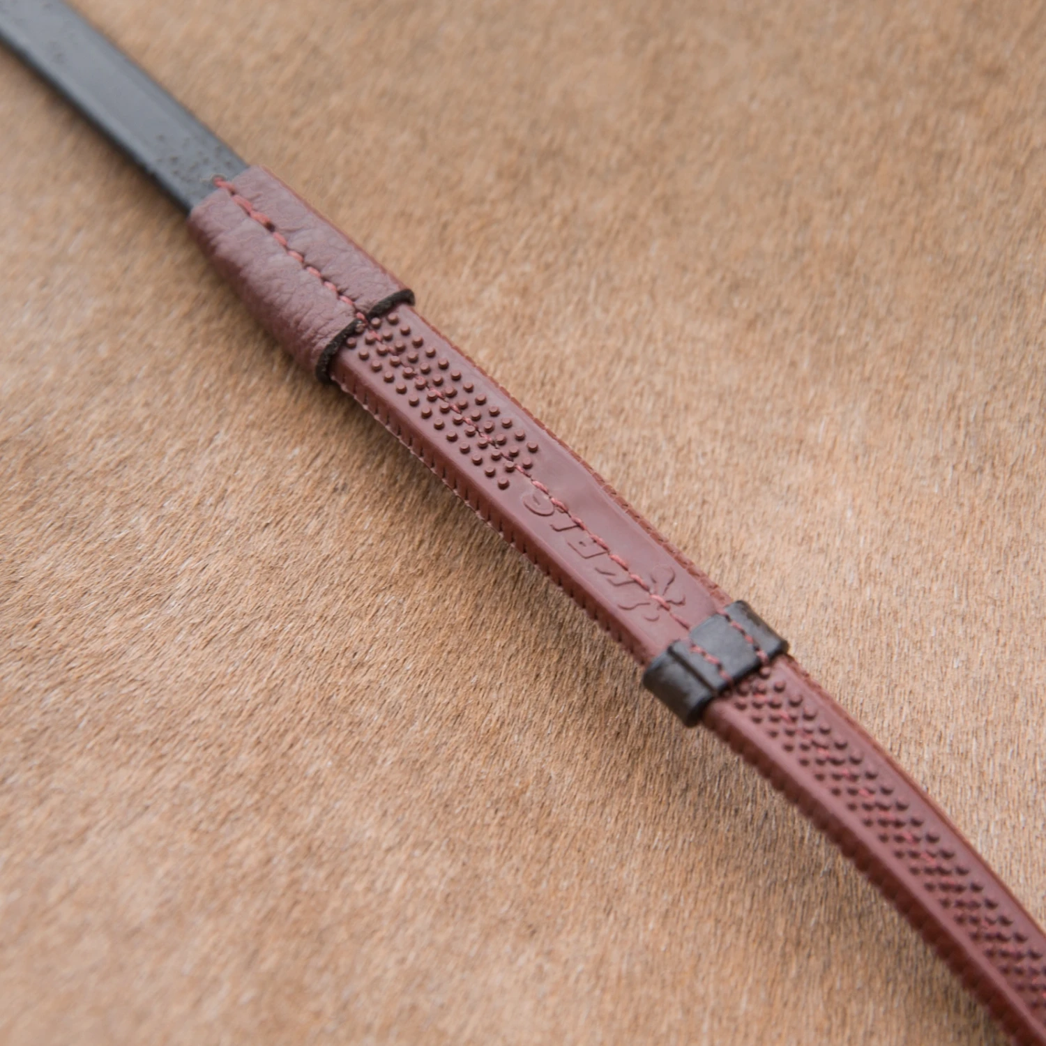 Horze Soft Grip Gummizügel Mit Stegen 5 Horze Soft Grip Gummizügel Mit Stegen – Bild 5