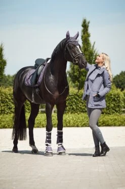 Horze Ghent Dressurschabracke Mit Kunstfell -Pferdebedarf Angebote 17416 RGPU 4