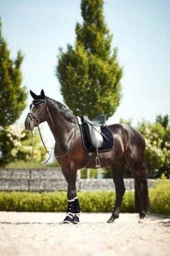 Horze Ghent Dressurschabracke Mit Kunstfell -Pferdebedarf Angebote 17416 VDB 4