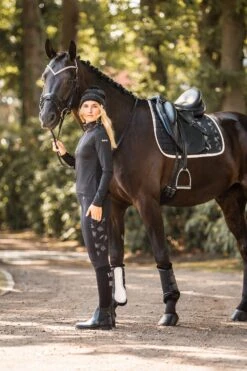 Horze Luminox Reflektierende Schabracke -Pferdebedarf Angebote 17431 BL 4