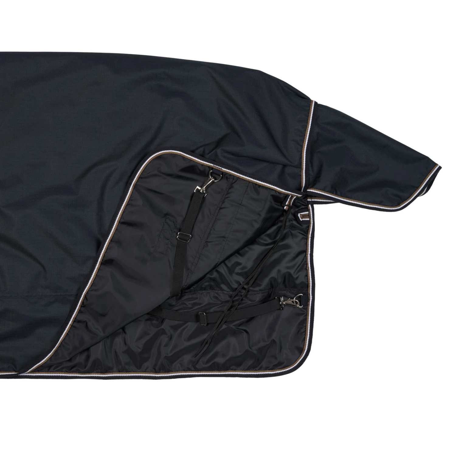 Horze Glasgow Pony Regendecke Mit Halsteil, 300g 2 Horze Glasgow Pony Regendecke Mit Halsteil, 300g – Bild 2