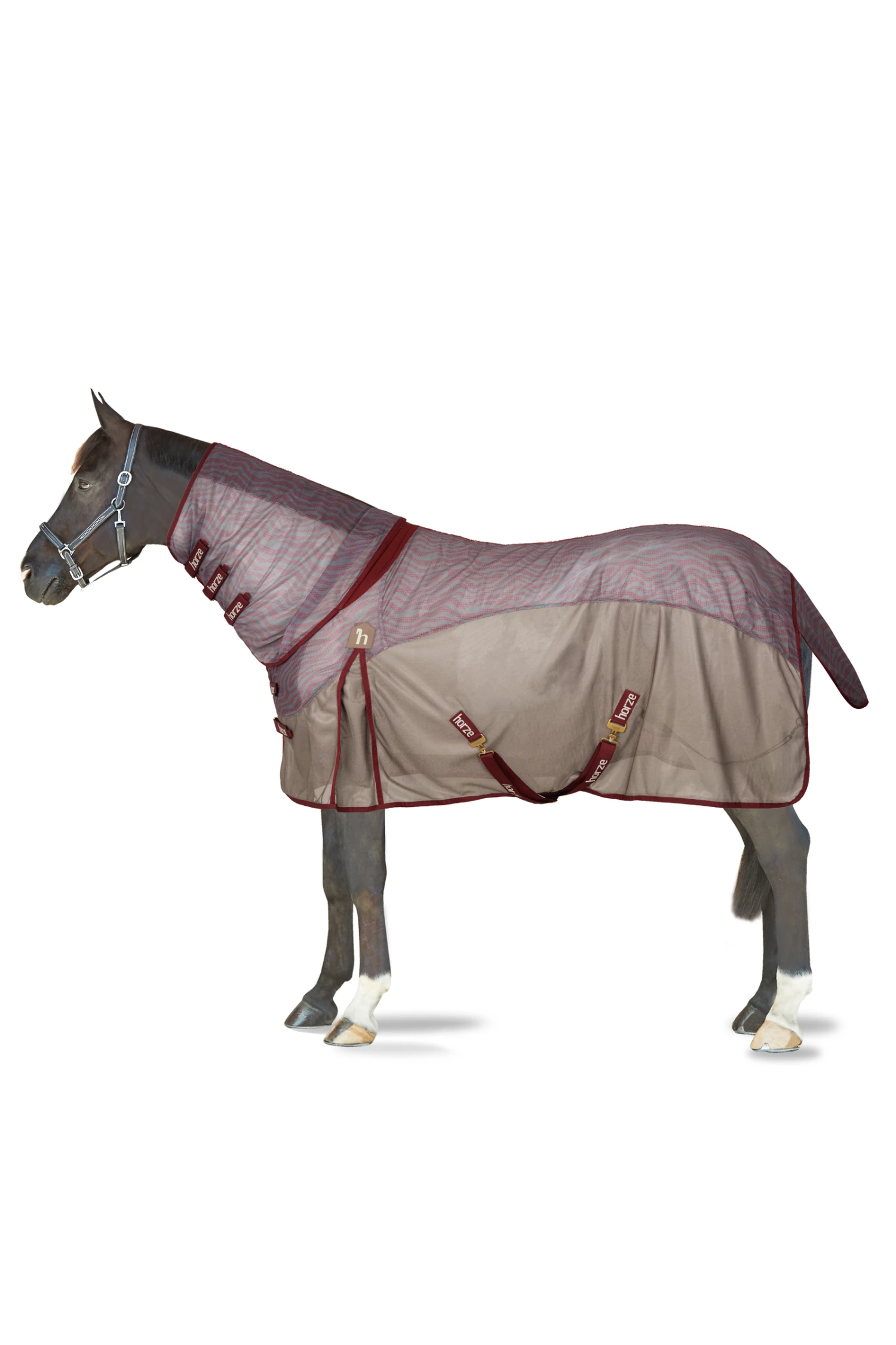 Horze Kenya Fliegendecke Mit Festem Halsteil 1 Horze Kenya Fliegendecke Mit Festem Halsteil