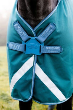 Horseware Amigo Bravo 12 Plus Regendecke Mit Abnehmbarem Halsteil, 100g -Pferdebedarf Angebote 326984 STGR 4