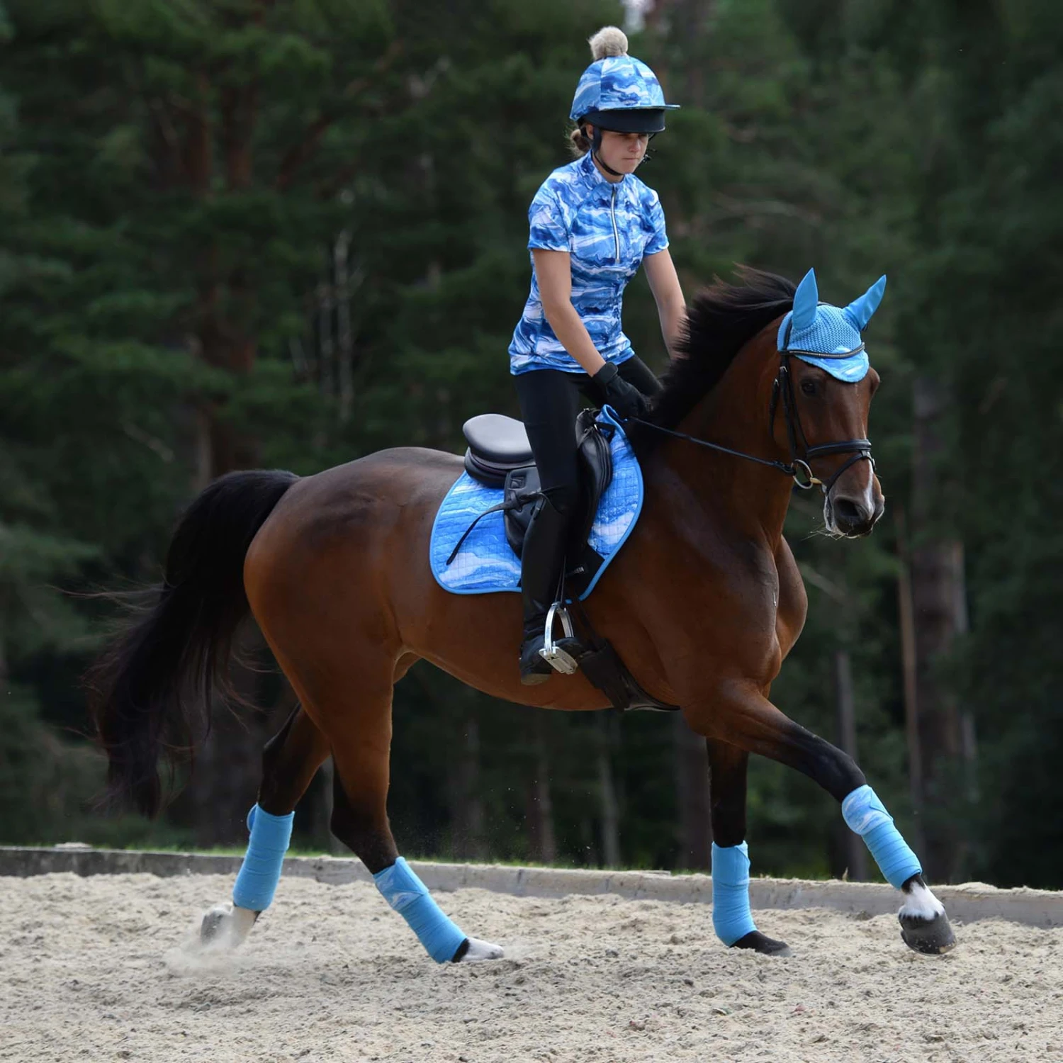 Weatherbeeta Prime Marble Fliegenhaube 5 Weatherbeeta Prime Marble Fliegenhaube – Bild 5