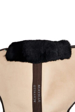 Acavallo Close Contact Memory Foam Sattelpad Mit Lammfell -Pferdebedarf Angebote 342257 LBR BL 4